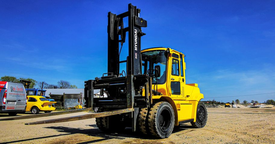 751555-1 Forklift truck Hyundai 80D-7E, 2011