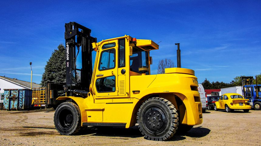 751555-6 Forklift truck Hyundai 80D-7E, 2011