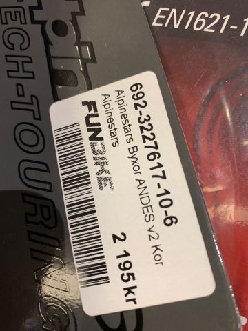 744151-7 Mc Trousers from AlpineStar size 3XL