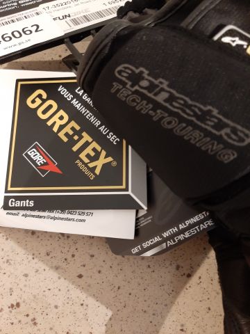 746062-2 Gloves - Alpinestars Jet Road GTX, size L