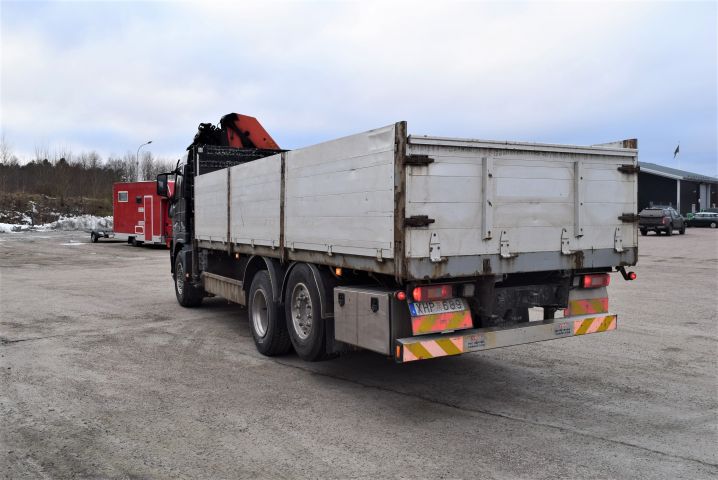 751611-5 Crane truck VOLVO FM9 6X2 JMNLAST C, 2006, Pallet finger crane 16504