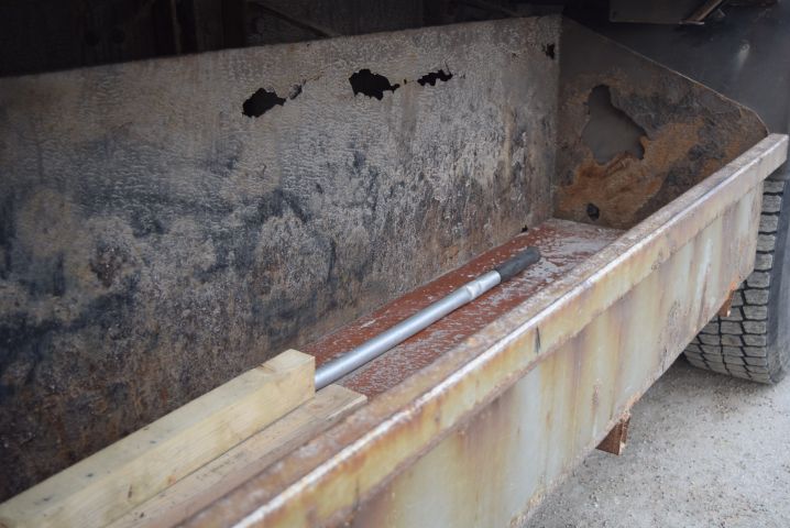 751611-14 Crane truck VOLVO FM9 6X2 JMNLAST C, 2006, Pallet finger crane 16504