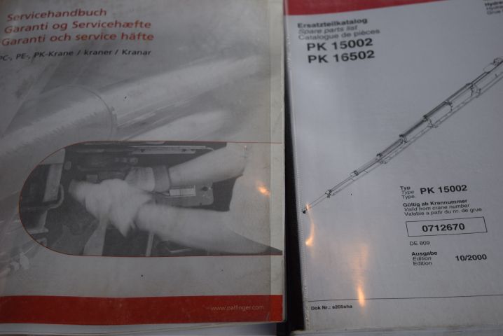 751611-65 Crane truck VOLVO FM9 6X2 JMNLAST C, 2006, Pallet finger crane 16504