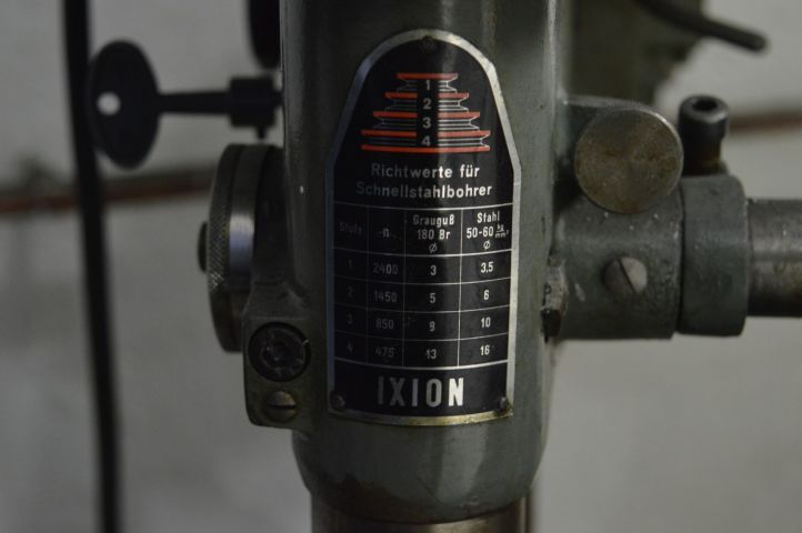 717565-2 Pillar drilling machine Ixion BST 13