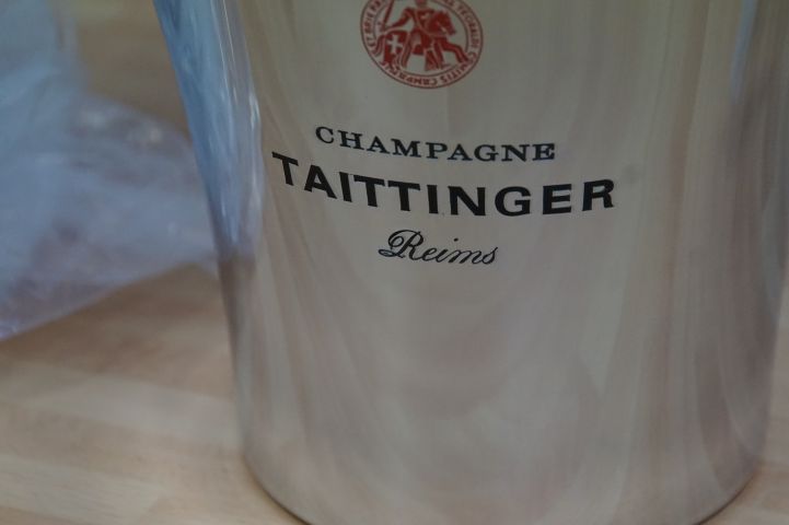 735353-3 4 pcs Champagne cooler "Taittinger"