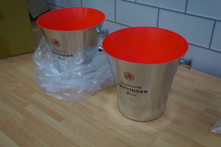 735353-4 4 pcs Champagne cooler "Taittinger"