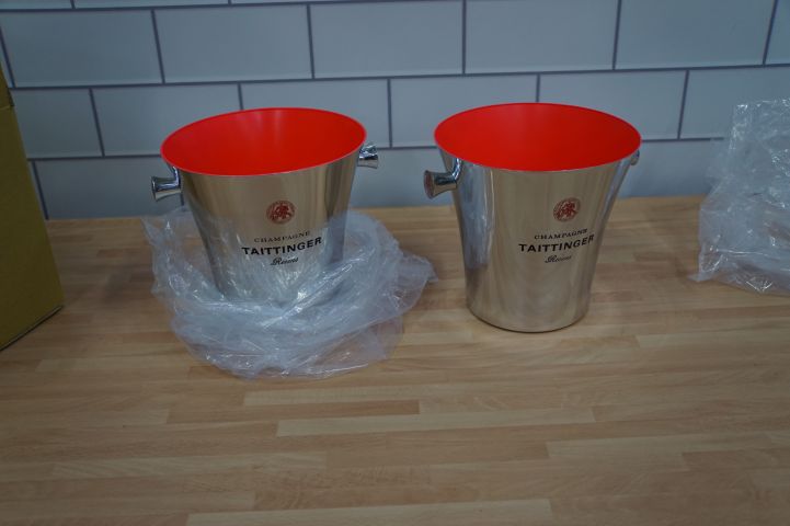 735353-6 4 pcs Champagne cooler "Taittinger"