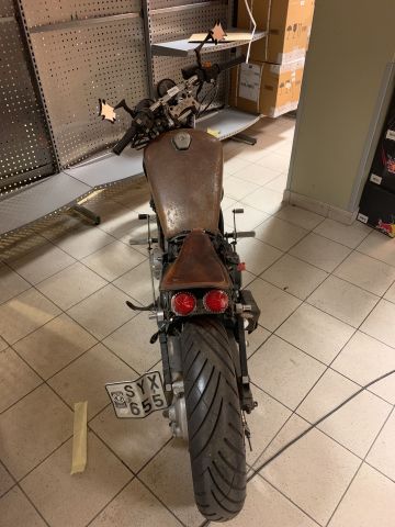 744325-4 Honda VF750C Bobber -83 Rep.object Reg.nr: SYX655