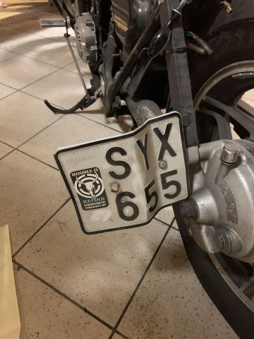 744325-5 Honda VF750C Bobber -83 Rep.object Reg.nr: SYX655