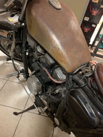 744325-7 Honda VF750C Bobber -83 Rep.object Reg.nr: SYX655