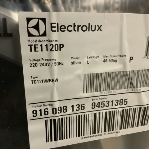 750961-2 Dryer Electrolux TE1120P-myPRO zip