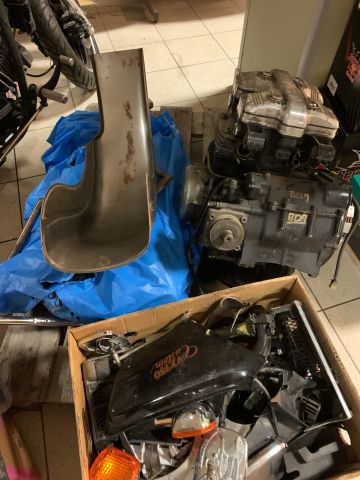 744325-34 Honda VF750C Bobber -83 Rep.object Reg.nr: SYX655