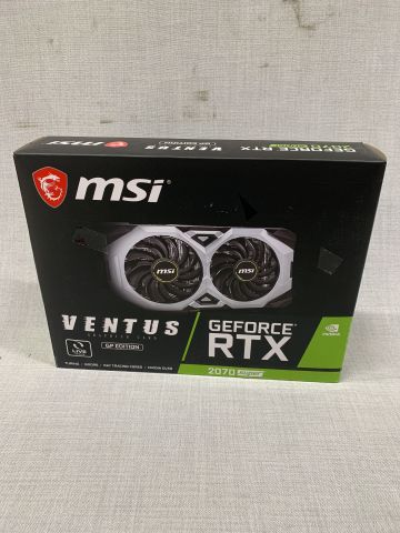 754860-2 MSI GeForce RTX 2070 SUPER VENTUS GP 8G