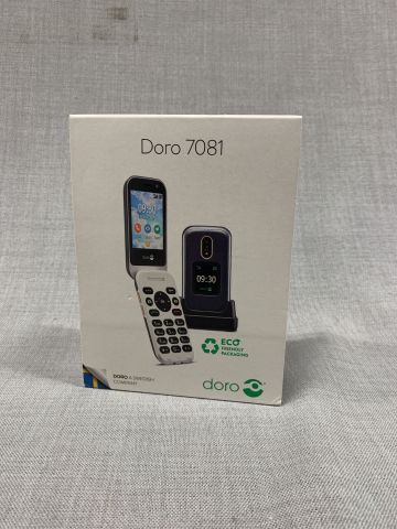 754891-2 Doro 7081 Red / White