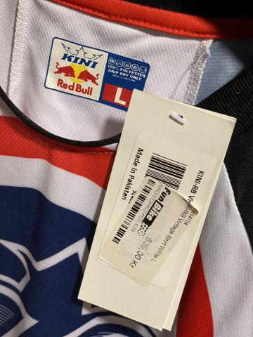 745227-12 Cross helmet and shirt - Kini-Red Bull Composite Light 14 - Size: XL (62) shirt - Size: L