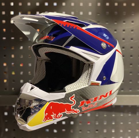 Cross helmet and shirt - Kini-Red Bull Composite Light 14 - Size: XL (62)  shirt - Size: L - PS Auction - We value the future - Largest in net auctions