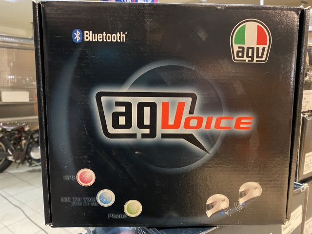 745294-1 AGVoice AGV Blue Tooth InterCom fits in helmets plug XXS-M