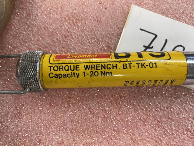 749233-3 2 Torque wrenches Sandvik BTS 1-20 Nm and 4-20 Nm
