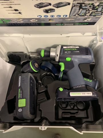 739892-4 Screwdriver Festool DRC 18/4 Li-Basic QUADRIVE