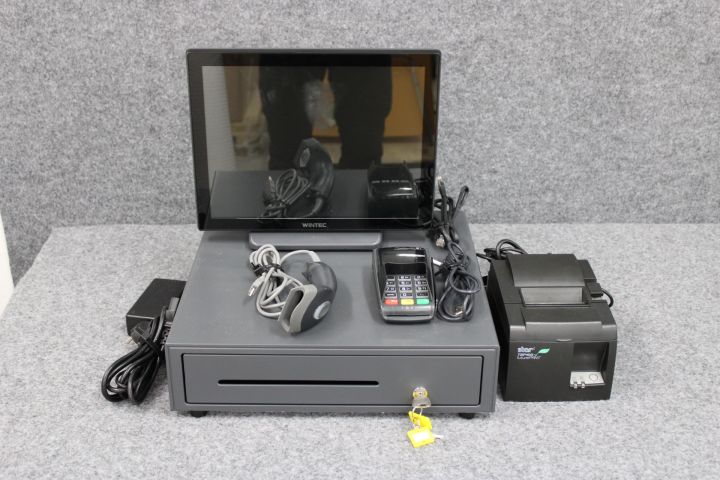 665415-1 Cash register system, PC-based with card reader