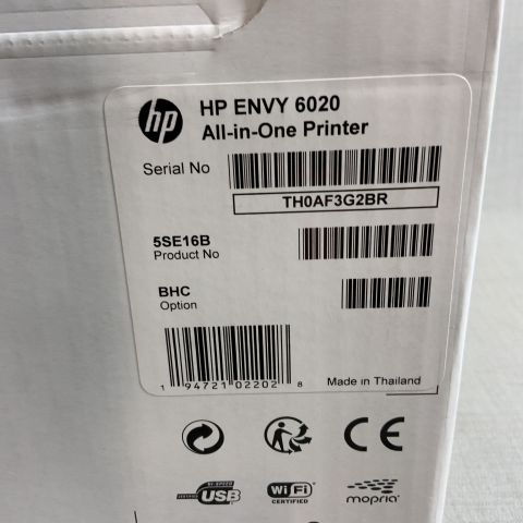 756532-3 Printer HP printer ENVY 6020