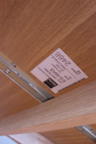 677011-5 Table Skovby SM 73 in white oiled oak