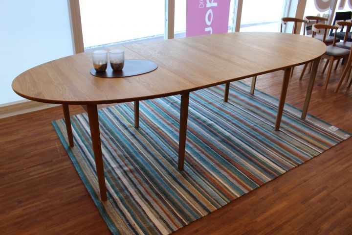 677023-5 Dining table Skovby SM78 in oiled oak