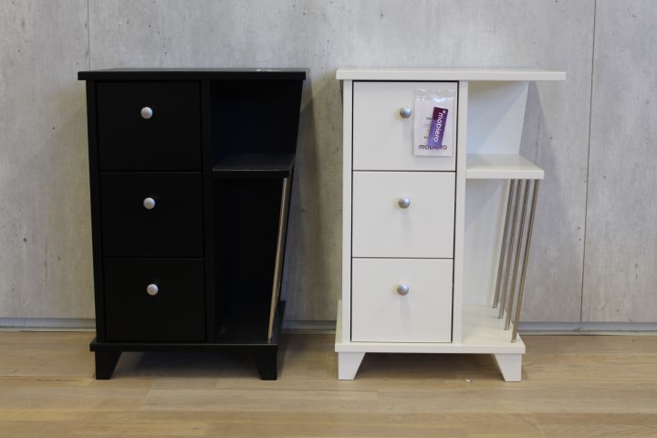 677086-2 2 Bedside tables Zebra Collection Silva