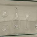 757322-3 Lot with Orrefors glass products