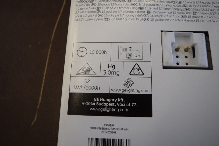 668430-2 Lamps 5pcs - GE