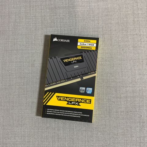 757402-2 RAM Corsair Vengeance LPX DDR4 3000MHz 16GB