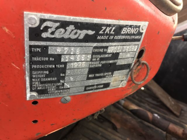 757565-25 Zetor 4718 1975