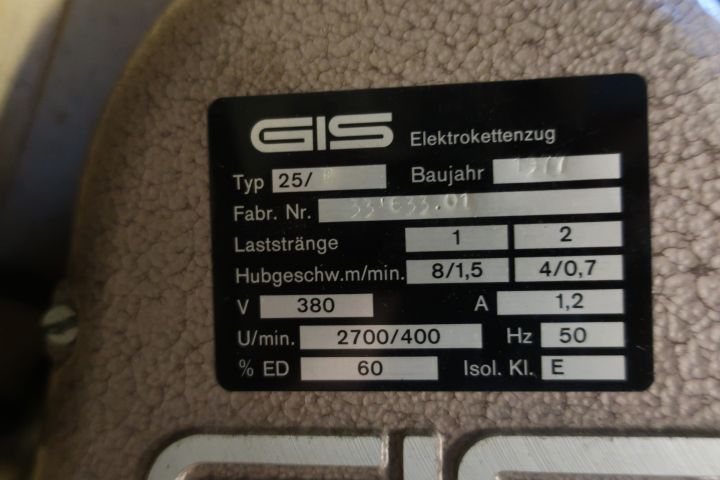 758103-13 Swinging crane with GIS chain counting