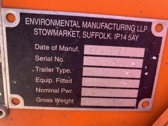 757575-9 Banddriven Flistugg Timberwolf 45/190 -2007