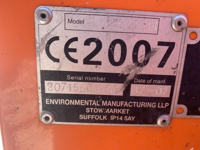 757575-10 Banddriven Flistugg Timberwolf 45/190 -2007