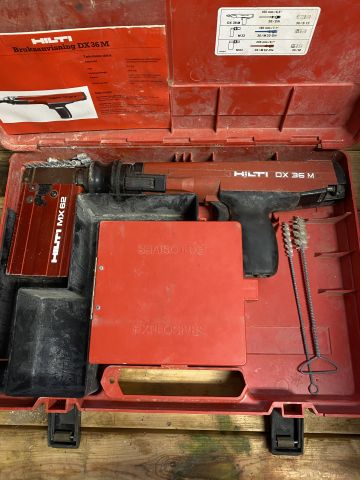 757168-1 1st Bolt pistol HILTI DX 36 M incl 2300 ammunition