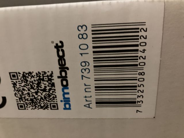 757470-2 Shower corner Picto 90X90 straight clear glass alterna