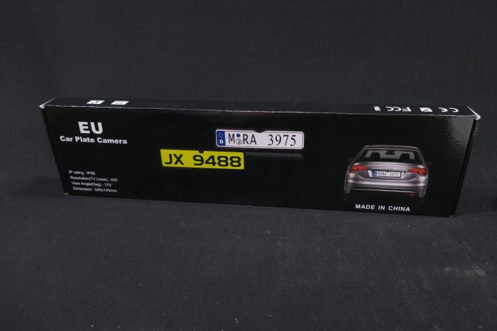 758263-1 5 EU-plate cameras "EU car plate camera"