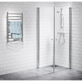 757470-1 Shower corner Picto 90X90 straight clear glass alterna