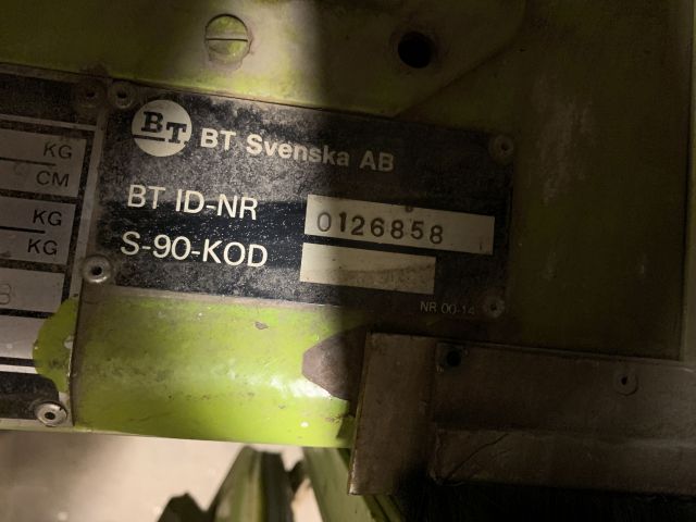 717936-13 Counterbalance Forklift BT Clark TM-15 (7131.5 h)