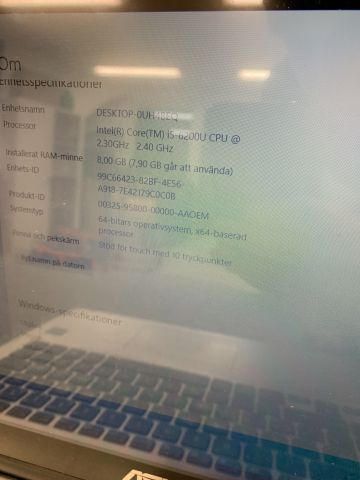 716073-2 Laptop Asus TP501U (touch screen / i5 2.3GHz / 8GB / 118GB / Win10) and 4G router