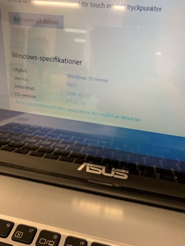 716073-3 Laptop Asus TP501U (touch screen / i5 2.3GHz / 8GB / 118GB / Win10) and 4G router