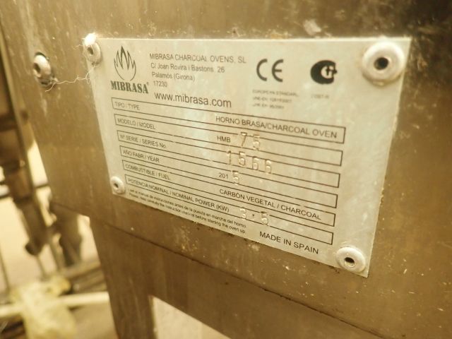 754970-14 Charcoal grill MIBRASA 75