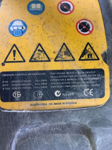 747194-12 Husqvarna X-Torq Cutting Machine