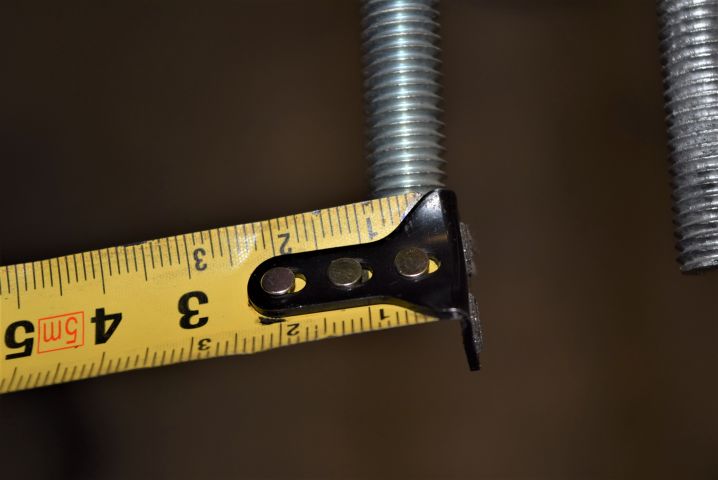 668573-5 Stainless steel threaded rods, cover strip and threaded strips 12 pcs