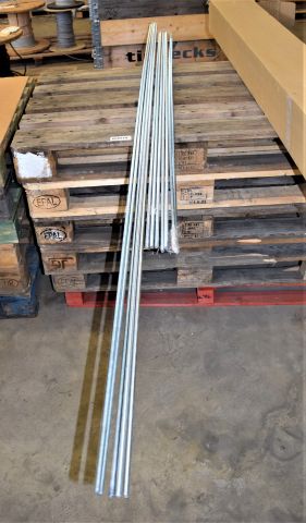 668573-4 Stainless steel threaded rods, cover strip and threaded strips 12 pcs