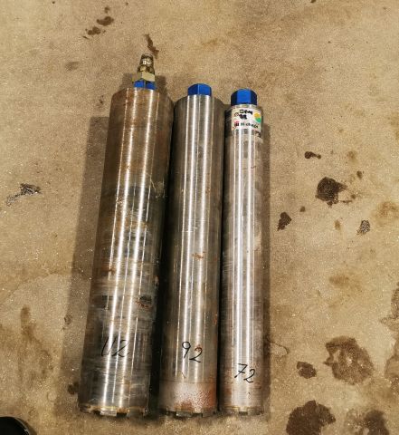 759747-6 Core drill "DD 150-U" from HILTI + various drills