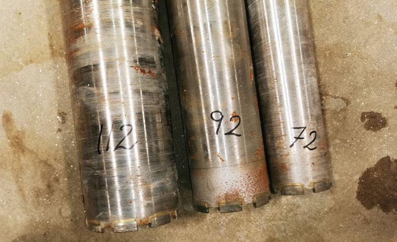 759747-7 Core drill "DD 150-U" from HILTI + various drills