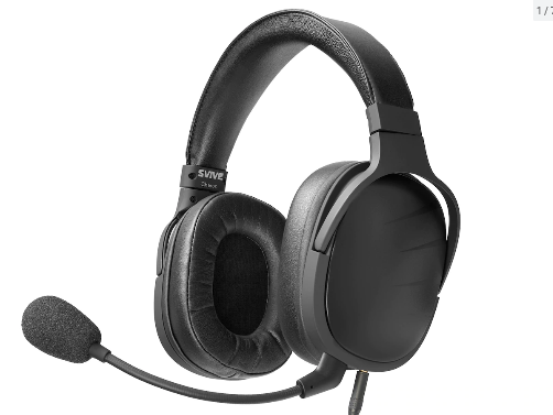 758372-1 Gaming Headset Svive Charon Black