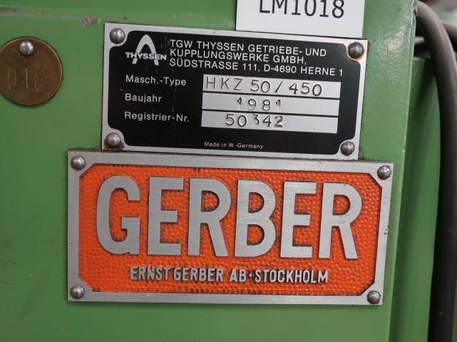 759931-8 Wedge track machine Thyssen HKZ 50/450